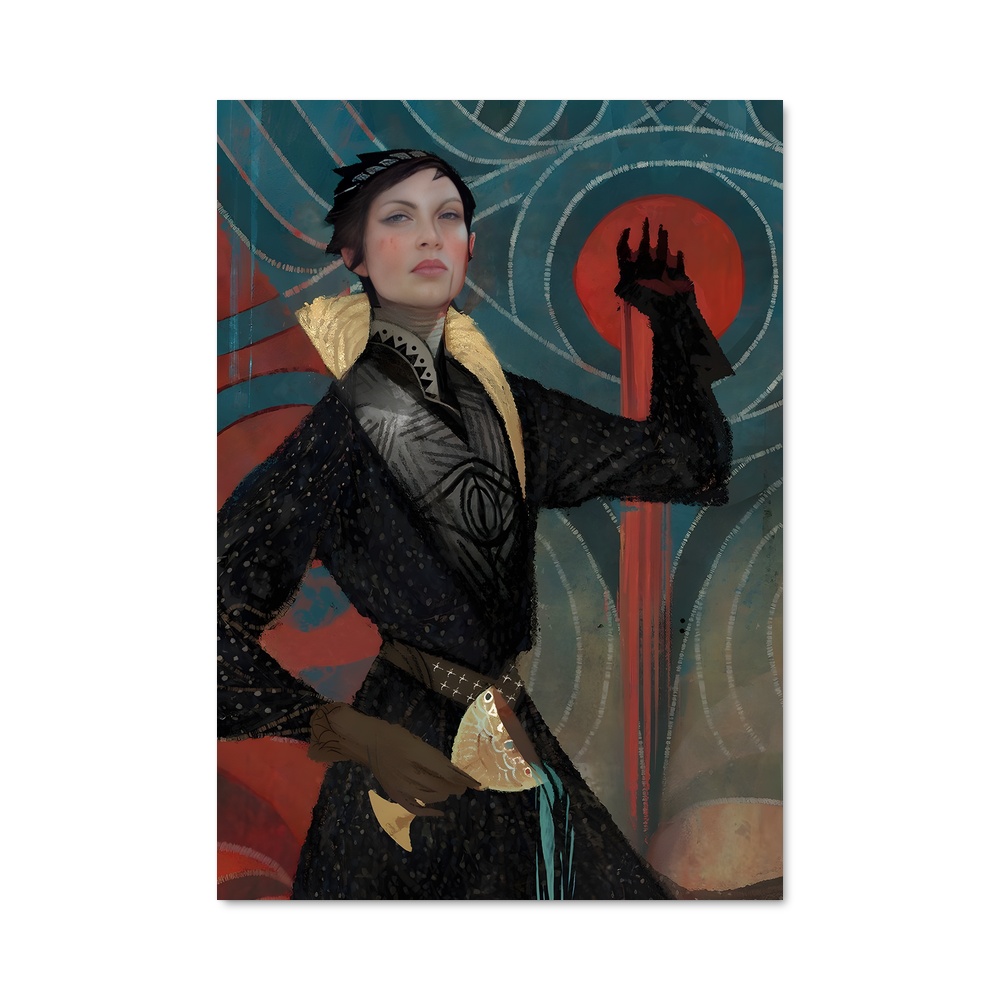 Poster L'Élégance du Dragon – affiche Dragon age